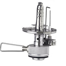 Mini Portable Hanging Camping Lantern Gas Light Tent Lamp Torch Glass Lamp