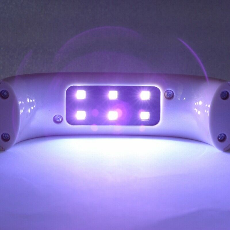 9W Mini LED UV Lamp for Nails Dyer Gel Polish Drying Led Lamp Gel 3/6 Leds  T1J3