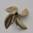 RC Boat 6717 4-Blade Propeller 26cc 67mm OD For 6.35mm 1/4" Prop Shaft Boat