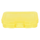 Travel 5 compartment dispenser case pill box medicine tablet holder organizer JR