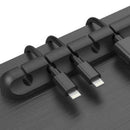 1 Pack 5 Clips Cable Organizer Cord Management Charger Desktop Clip Wire Holder