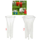 2Pc Plastic Candle Molds Soap Candles Making Crafts Conic&Pentagonal Pyramid