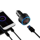 AD-961 Car Bluetooth FM Transmitter Hands Free MP3 Player QC3.0 USB Charger Tool