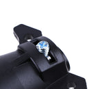 7 Way Pin Round RV Style Trailer Light Plug Connector Replacement End Bla-OZ