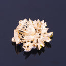 New Crystal Rhinestone Enamel Brooch Pin Wedding Party Christmas Gift Jewel