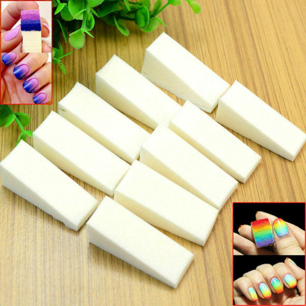 16PCS Hot Lady Salon Nail Sponges for Makeup Manicure Nail Art Care DIY Tool
