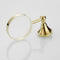 Golden Brass Bathroom Toilet Cleaning Brush Holder Cup Wall Mounted Set 370mm