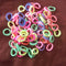 160Pcs Colorful Child Kids Hair Holders Cute Rubber Hair Band Pro Elastics Ropes
