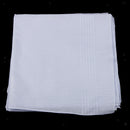 24x Fashion Washable Men's Large Handkerchiefs Wedding Soft Hankies