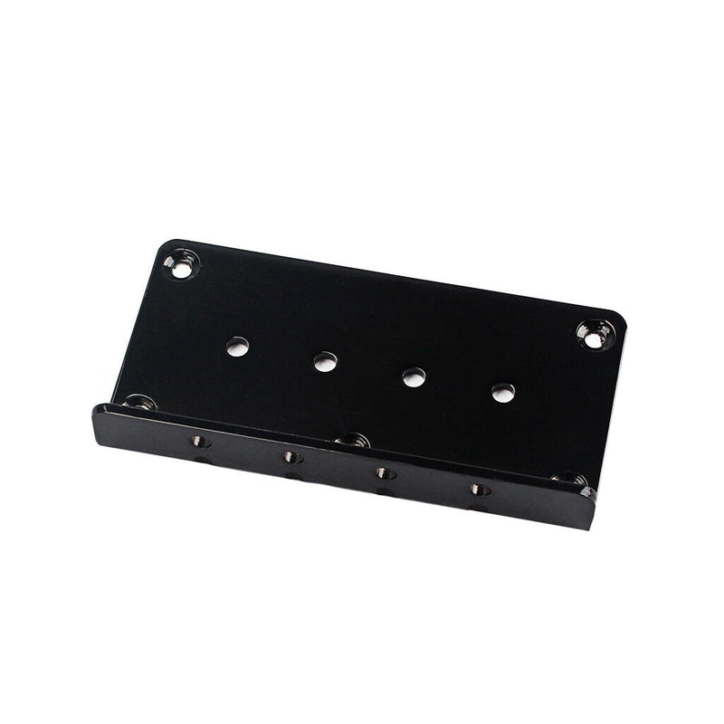 Iron 4 String Guitar Bridge Baseplate for Bass Guitar Replacement Parts