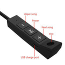 Bluetooth Anti-Interference Intercom Motorcycle Helmet Ride Hands-Free Headpho_
