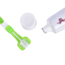 Pet Toothbrush Set Vanilla Taste Toothpaste Dog Cat Finger Tooth Brush Ca&+