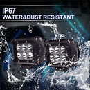 2PCS 18W LED Work Light 4WD Offroad Spot Fog ATV SUV UTE Driving Lamp For C G_