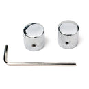 3pcs Professional Chromed Metal Guitar Tone Volume Knob