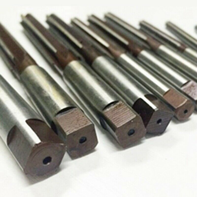 10 Pcs Hand Reamer 3/4/5/6/7/8/9/10/11/12Mm Precision H8 9 Sicr Straight- S U3H9
