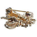 Fashionable Bumble Bee Crystal Brooch Pin Costume Badge Party Jewelry Gift FJ9O4