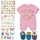 Lovely Animals Patches Heat Transfer Iron On Patch Washable Clothes Stickers