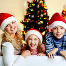 Creative Santa Claus Caps Hat with Plush Trim Cosy for Christmas Party Cost O0O2
