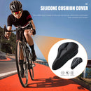 Soft Silicone Bike Seat Cover Bicycle Saddle Cushion with Seat Rain Cover