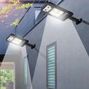 Waterproof Solar COB Wall Light Human Motion Sensor Lamp (A Remote Control)