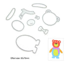 Bear Cutting Dies Stencil DIY Scrapbooking Embossing Paper Card Craft