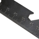 outdoor camping hiking survival flint scraper squar type outdoor survival toolBX