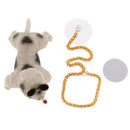 Cute Dog Car Interior Decoration Dashboard Ornament Car Decor-White