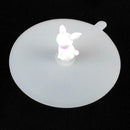 Silicone Cartoon Anti-Dust Cup Cover Sealing Rabbit Leakproof Coffee Cap