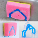 Convenient Sponge Holder Suction Cup Sink Holder Gadget Decor Kitchen Tools  ME
