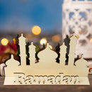 Eid Decor Ramadan Decoration Letters Hanging Pendants Crafts Festival Supplies