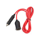 12V Foot Heavy Duty Extension Cord with Cigarette Lighter Plug Socket