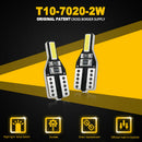 10Pcs LED T10 501 194 W5W 7020SMD Car CANBUS Error Free Wedge Light Bulb WhiFT