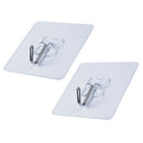 Strong Transparent Suction Cup Sucker Wall Hooks Hanger for Kitchen Bathroo M1H9