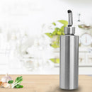 Stainless Steel Vinegar Oil Bottle Leak Proof Dispenser Cooking Kitchen Too V5T6