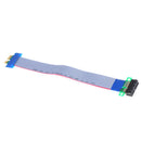 PCI-E Express 1X Riser Card Extender Extension Ribbon Flexible Ca JR