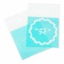 50pcs 10x10cm Cookie packaging lace candy self-adhesive plastic bags for bi