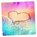 Multi Colored Beach 5D Diamond DIY Painting Craft Kit Home Wall Hanging