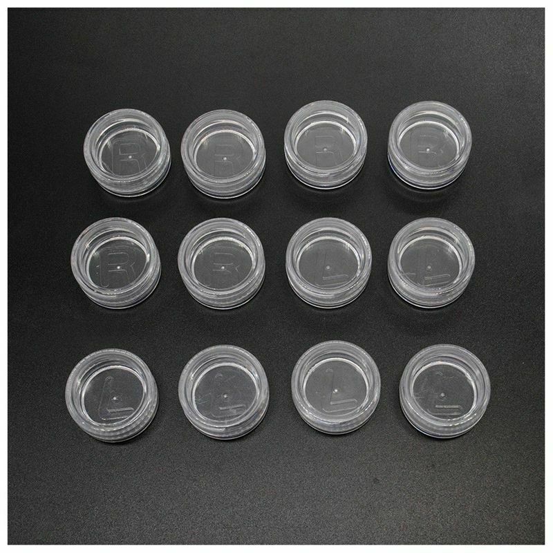 12pcs/set Contact Lens Case Holder Storage Box Outdoor Travel P3S7