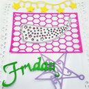 Comet Tail Metal Cutting Dies Stencil Scrapbook Album Paper Card Embossing Craft