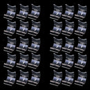 30Pcs Clear Lighter Display Storage Easel Stand Base Holder Bracket Shop