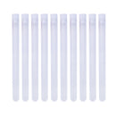 10x Clear Plastic Sewing Storage Bottle Tube Felting  Container Holder