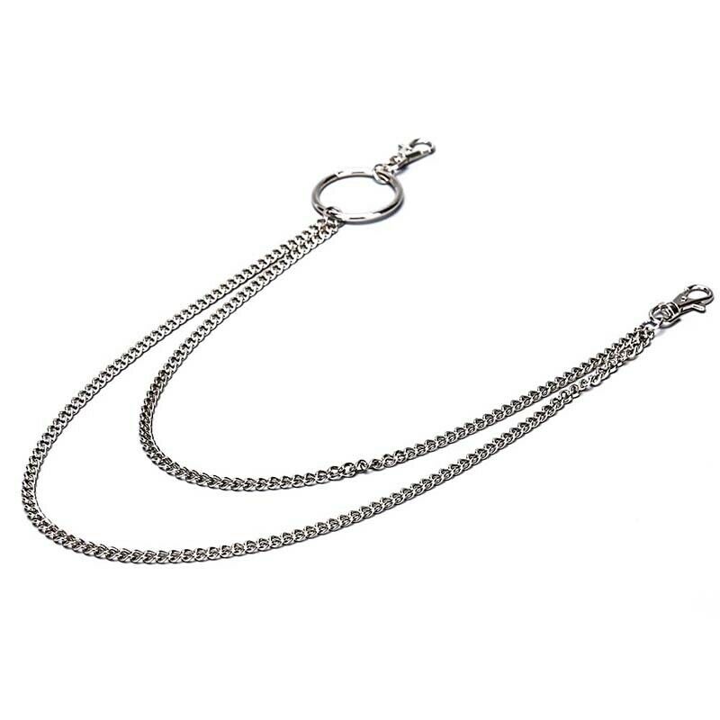Trousers Hipster Key Chains Wallet Chain Biker Trucker Metal Jean Punk Chai Nw