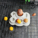 Nut Silicone Mold Fondant Mould Chocolate Mold Baking Cake Decorating Mo IO FT