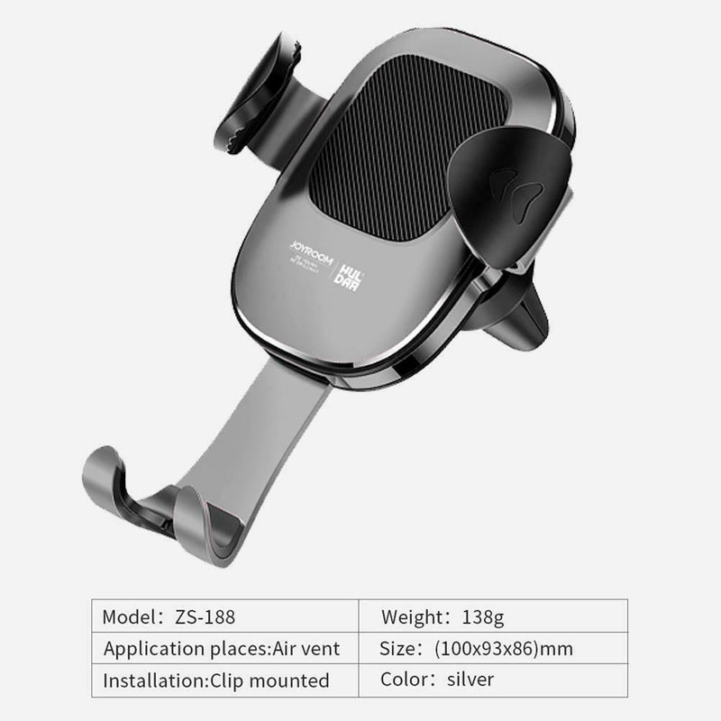 Gravity Holder Adjustable Car Air Vent Stand for 4.0-6.5 inch Phone Universal