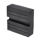 1Pc Car Jack Support Block Rubber Pad Square Universal Durable Lift Rubbe L0Z2