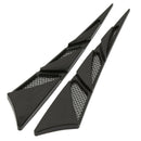 Pair ABS Universal Car Simulation Hood Vent Decor Sporty Side Air Flow Sticke 3C