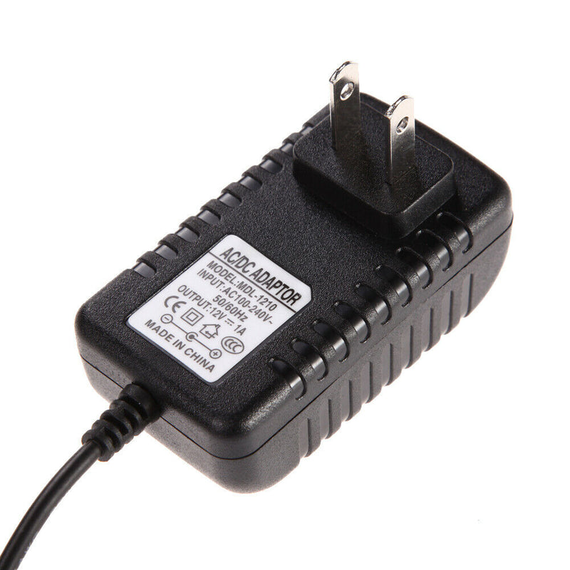 AC 100-240V Converter Adapter DC 5.5 x 2.5MM 12V 1A 1000mA Charger US Plug