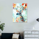 Creative Oil Paintings DIY Art Crafts Frameless Home F8B6 Animal Painting C3T7