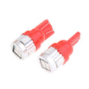 2pcs T10 6-SMD 5630 LED Bulb Wedge Light for Car Motorcycle Boat Red