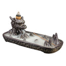 Ceramic Dragon Censer Home Decor Creative Smoke Backflow Incense Burner Inc